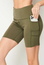 Load image into Gallery viewer, Shorts - Leggings - Olive