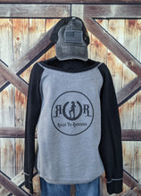 Load image into Gallery viewer, Black/Grey Baseball Sweatshirt
